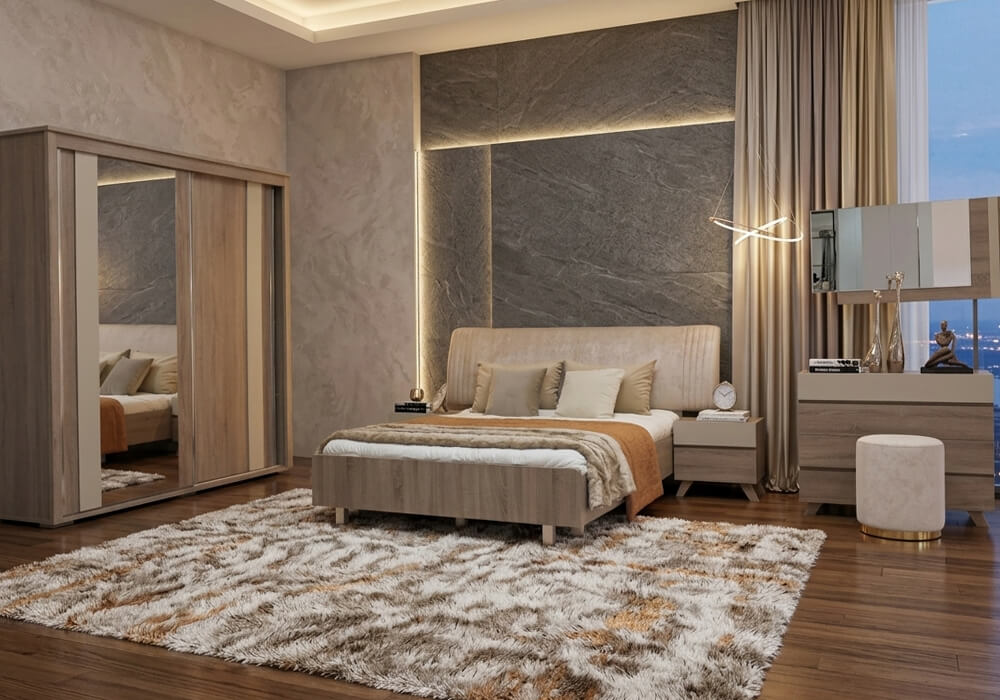 CHAMBRE COUPLE AZUR SANS DRESSING