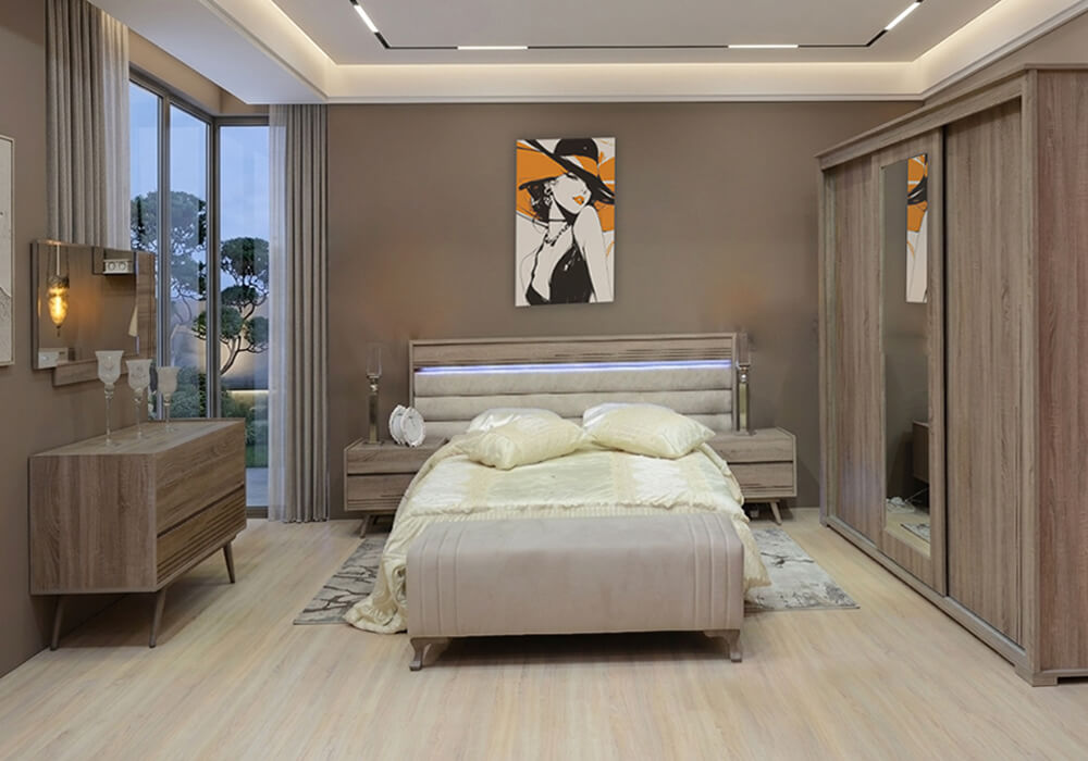 CHAMBRE COUPLE GIVENCHY SANS DRESSING