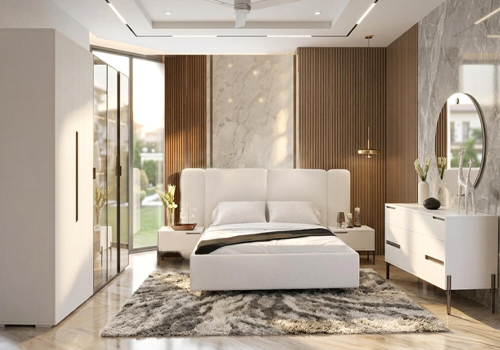 CHAMBRE COUPLE MILANO SANS DRESSING