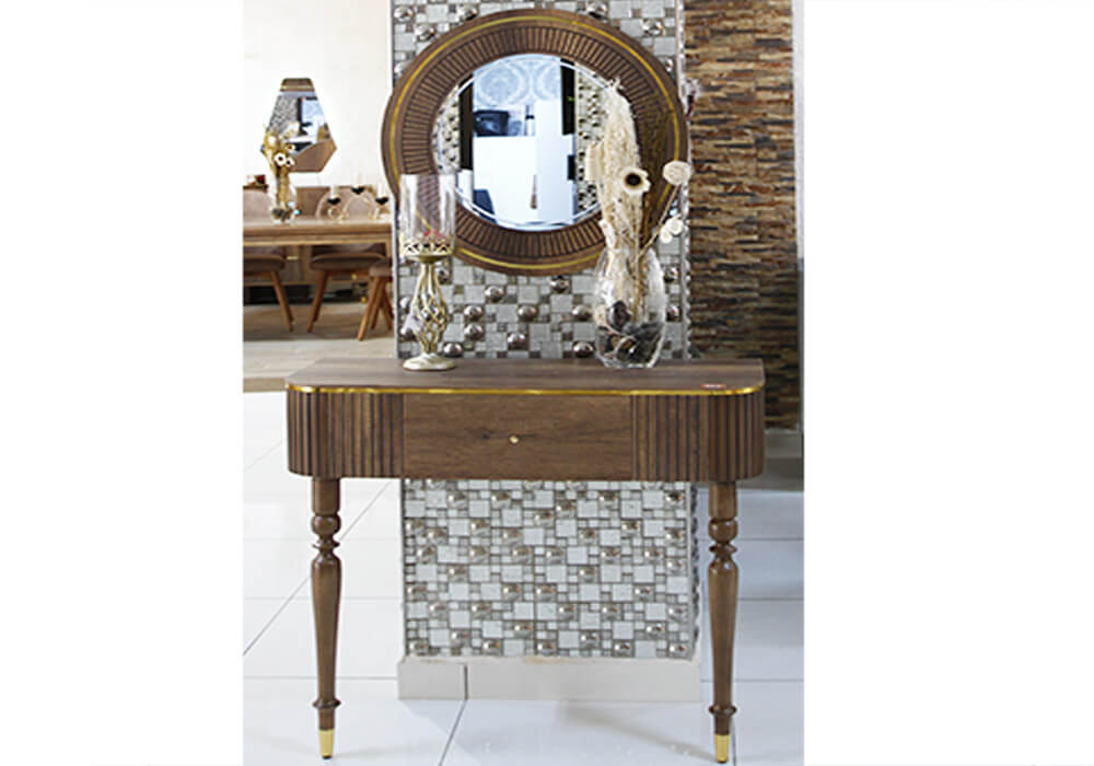 CONSOLE VERSACE MARRON
