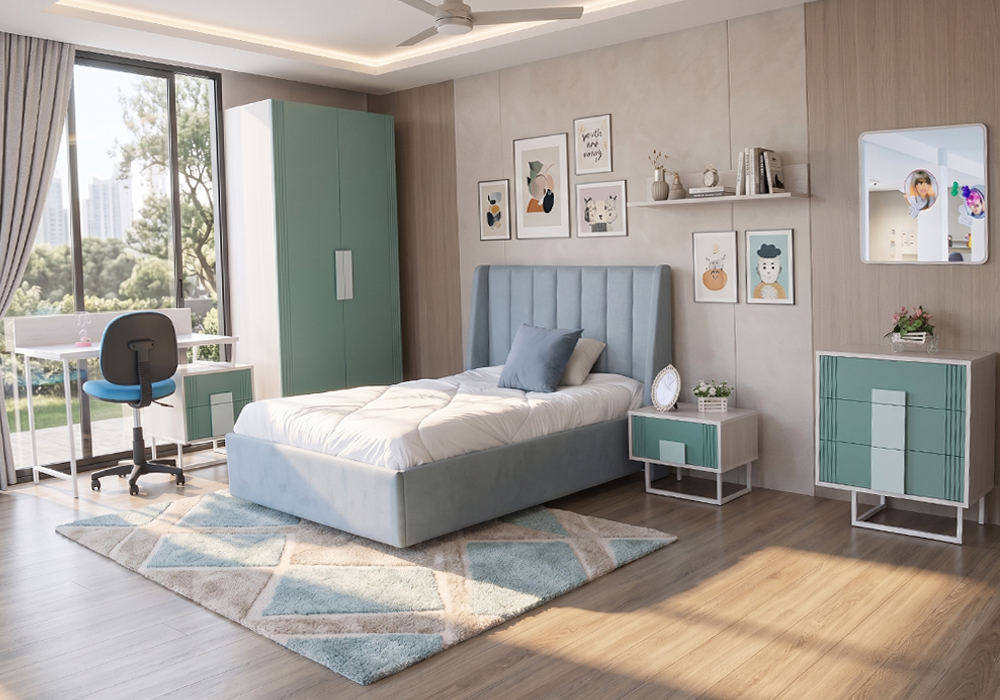 CHAMBRE ENFANT AYA VERT