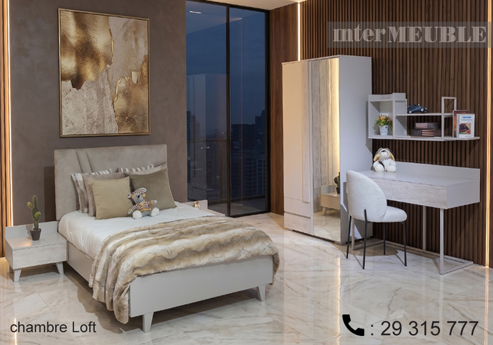 CHAMBRE ENFANT LOFT CACHEMIR